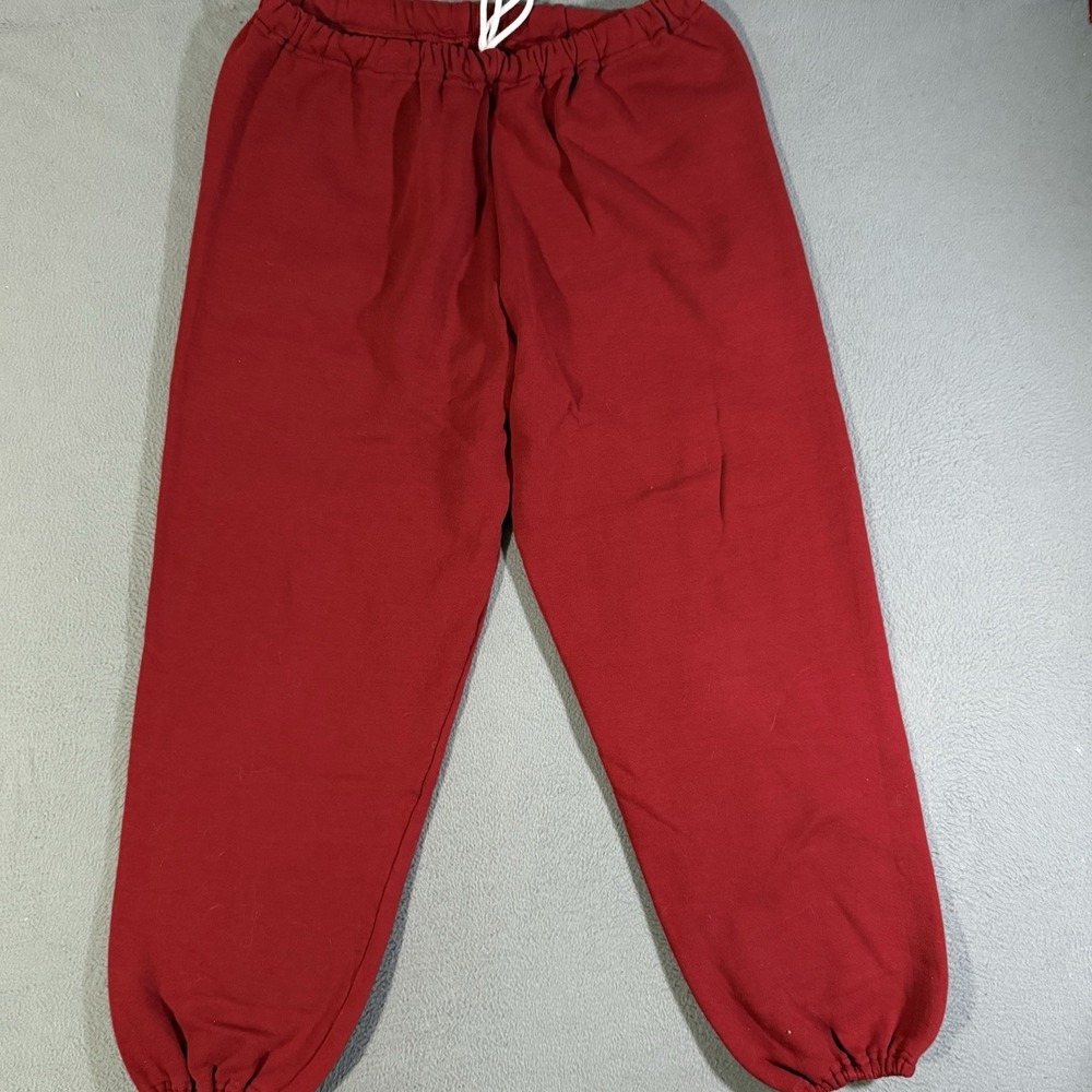 Russell‎ Athletic Dri-Power Sweat Pants 3XL Red Wide Leg Drawstring Y2K